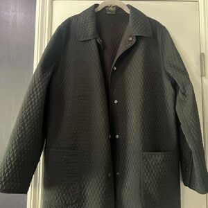 Hilary Radley Women's Black Quilted Jacket